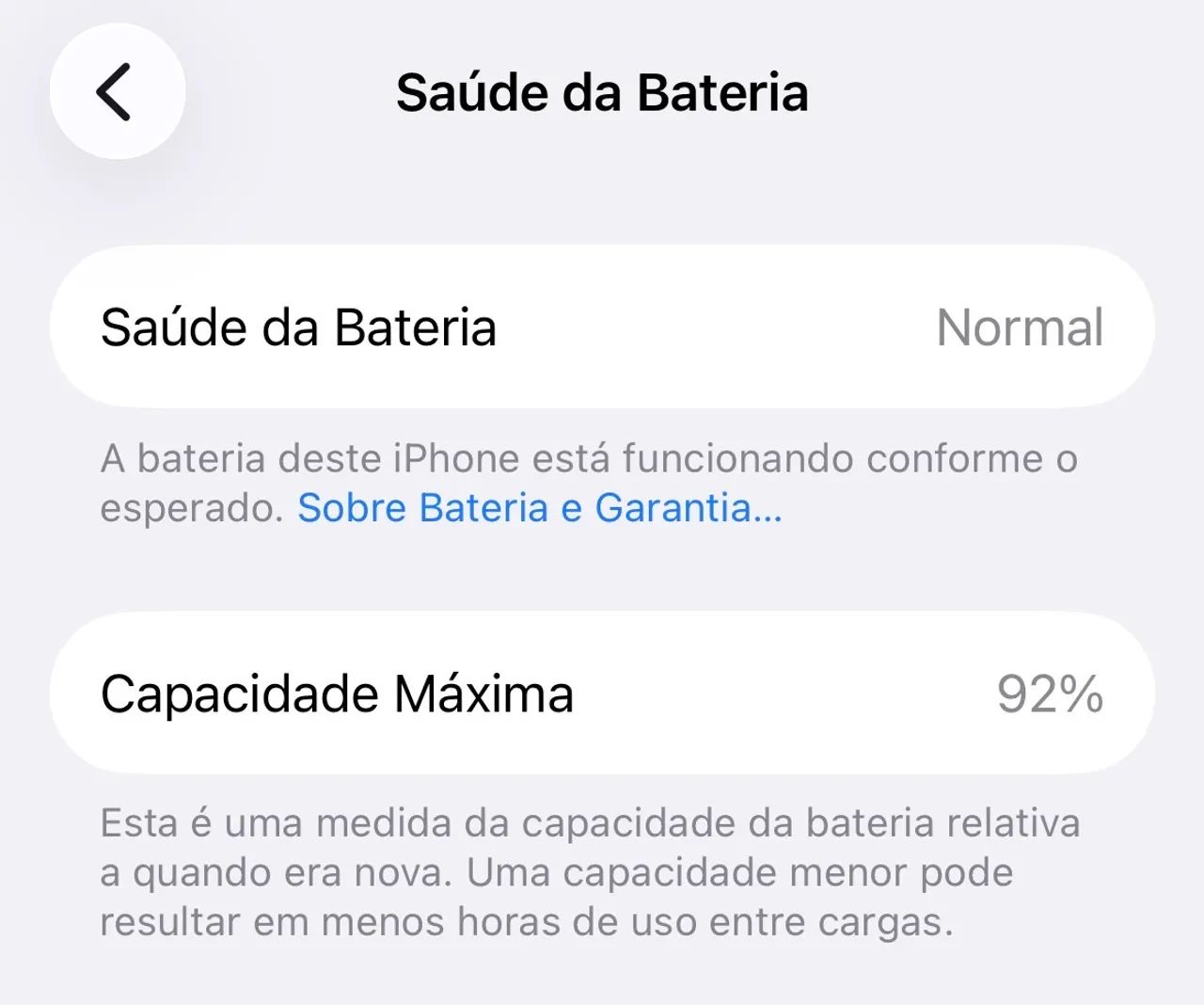 iPhone 16e Branco - 128GB - Foto 5