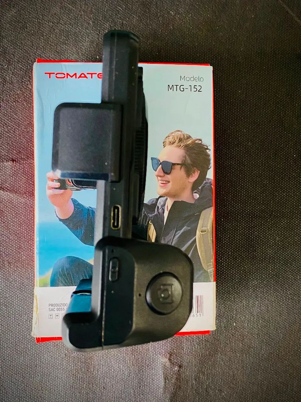 Suporte de celular+Power Bank Tomate  - Foto 2