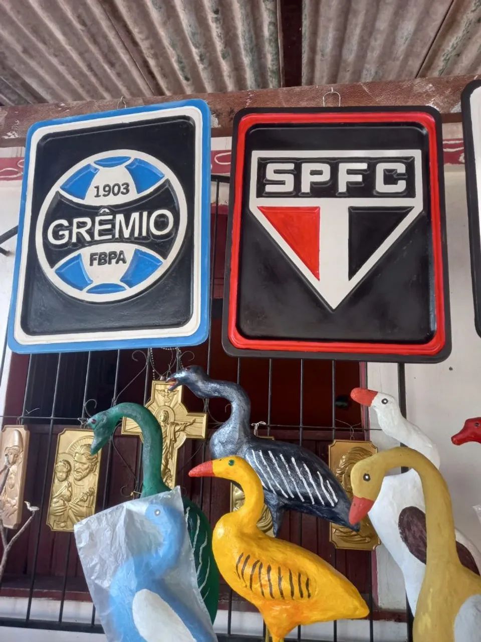 Quadros de gessos - times - Foto 4