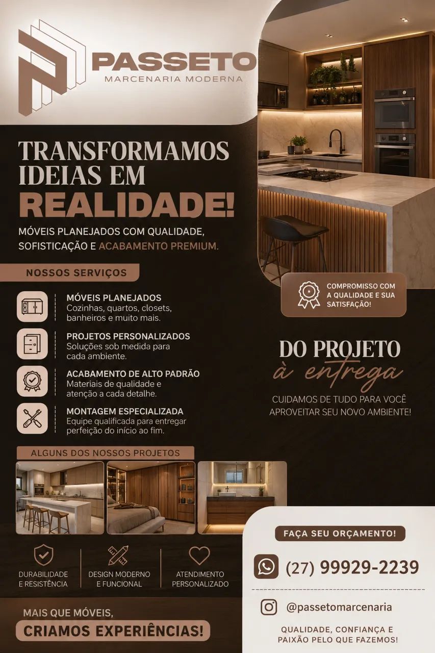 SERVIÇO DE MARCENARIA/REFORMA