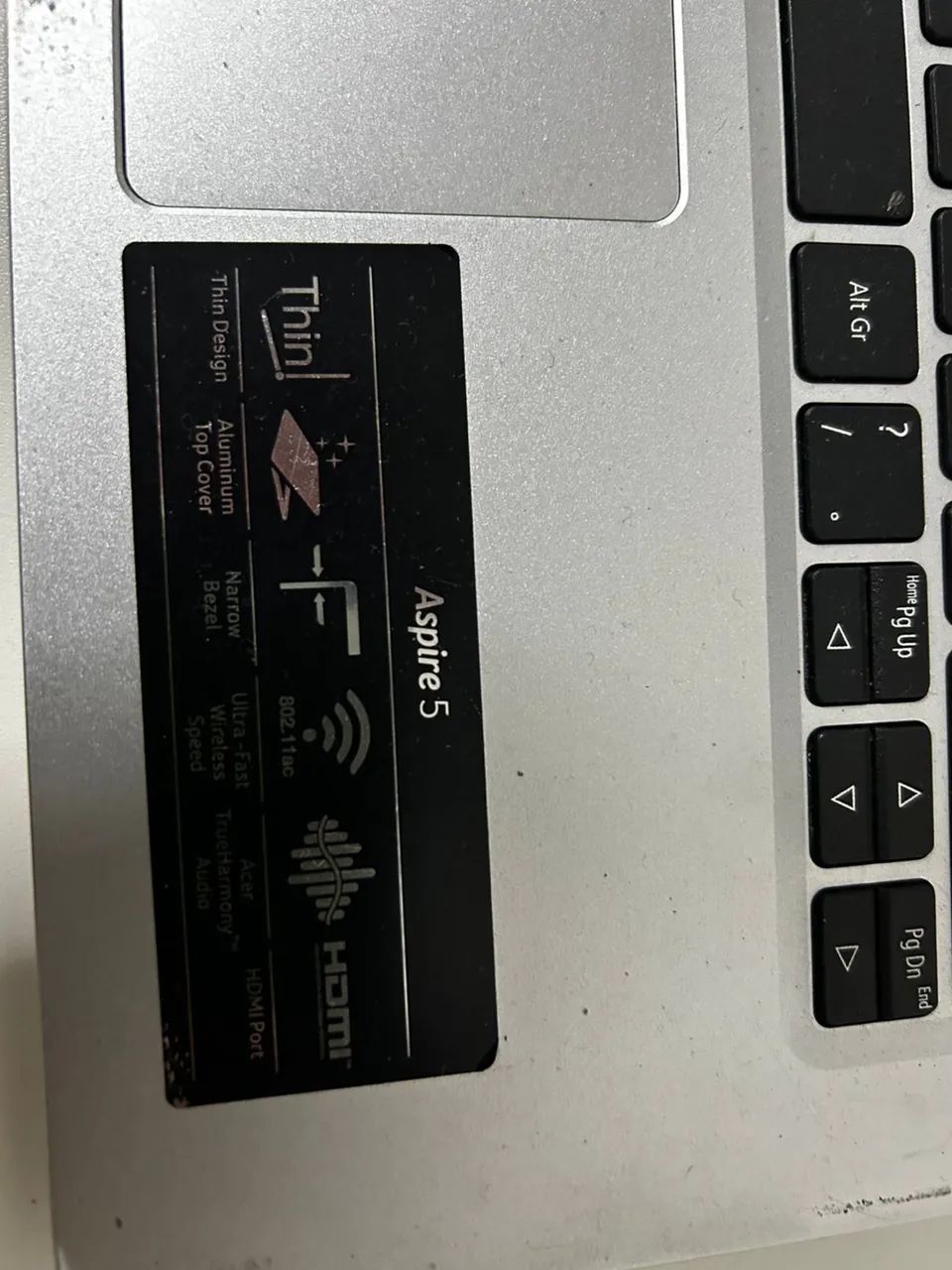 Notebook Acer Aspire 5  - Foto 4