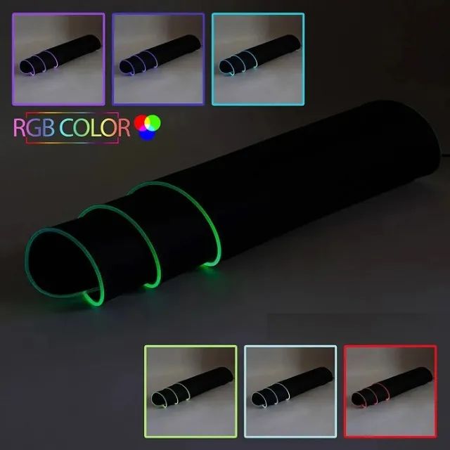 Mouse Pad Gamer Grande Led RGB 80x30cm  B-max - Foto 6