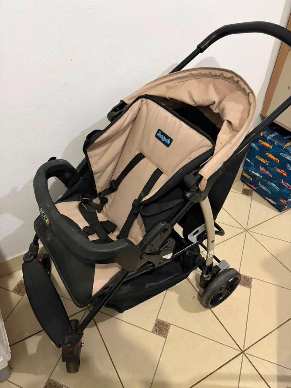 Carrinho de bebê. Pouco usado.  - Foto 4