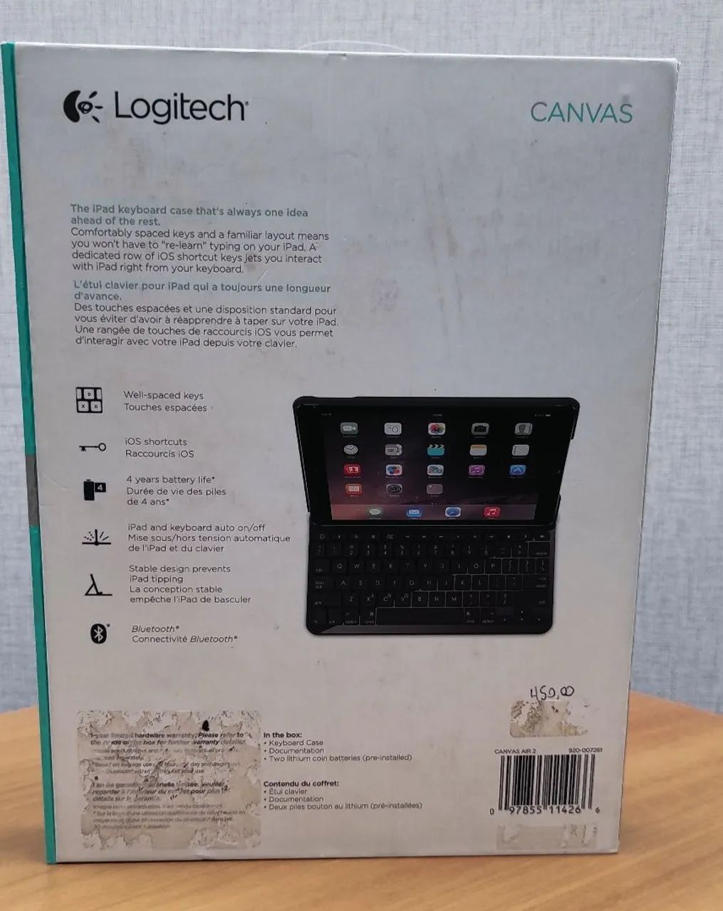 Capa Canvas com teclado IPad Air 2  - Foto 2