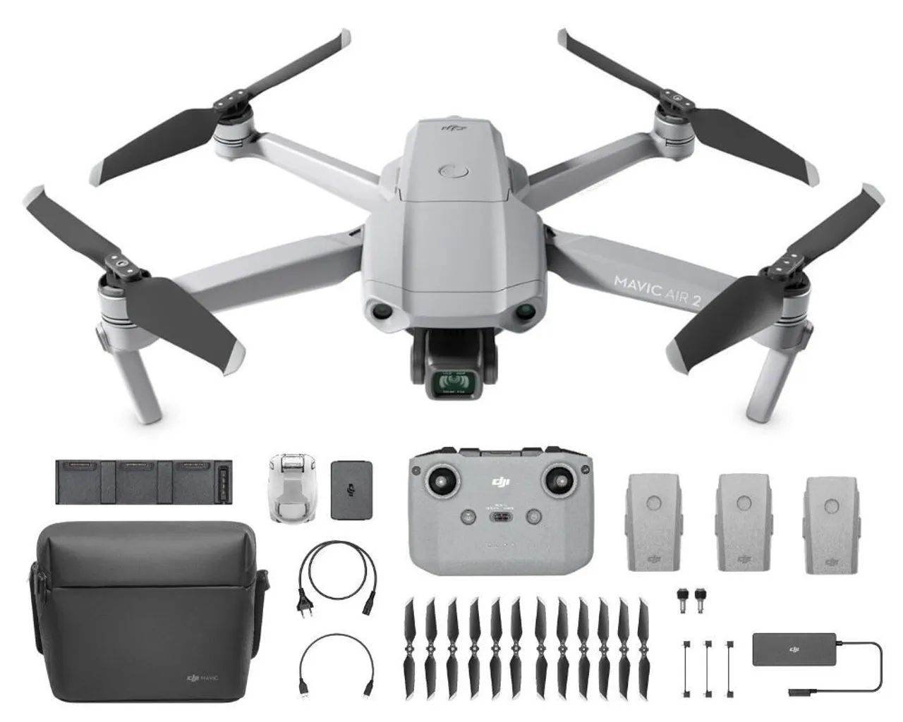 Drone DJI Mavic Air 2 Fly More Combo com pouquíssimo uso - Foto 2