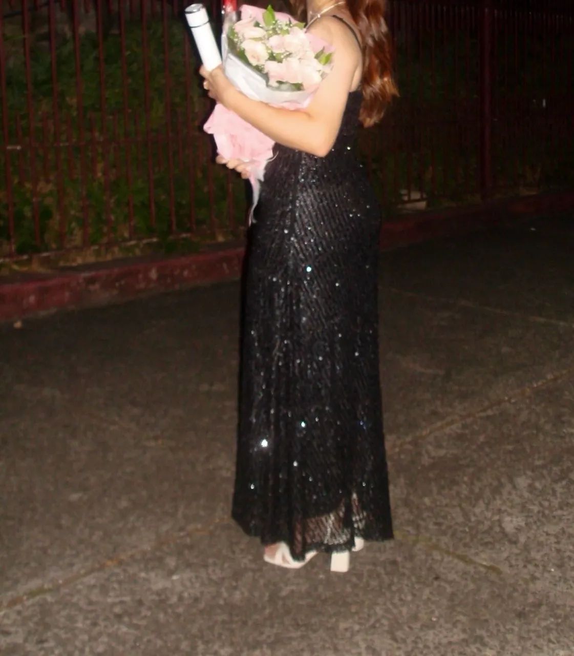 Vestido de paetê preto - Foto 2