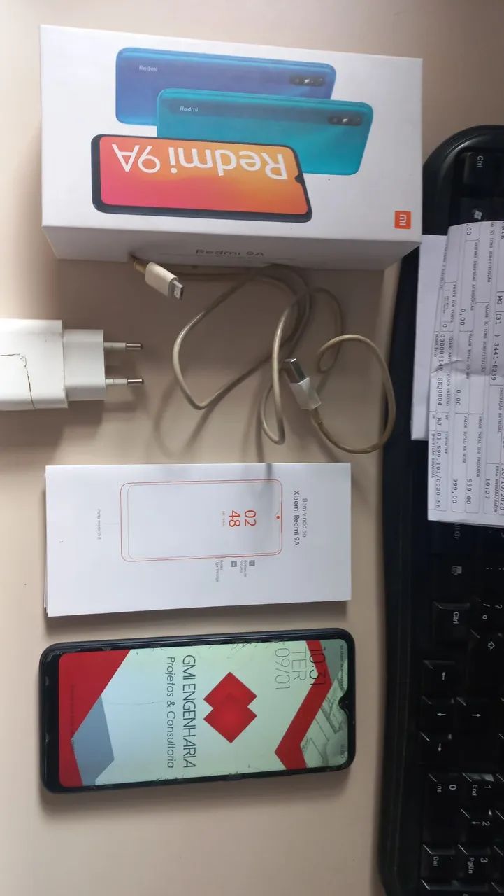 Redmi 9A Granite Gray 2Gb RAM 32Gb ROM