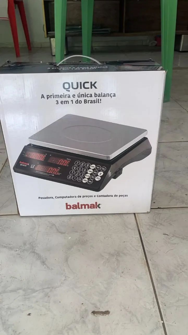 Balança digital balmak Quick 15kg NOVA na CAIXA - R$1000 - Foto 3
