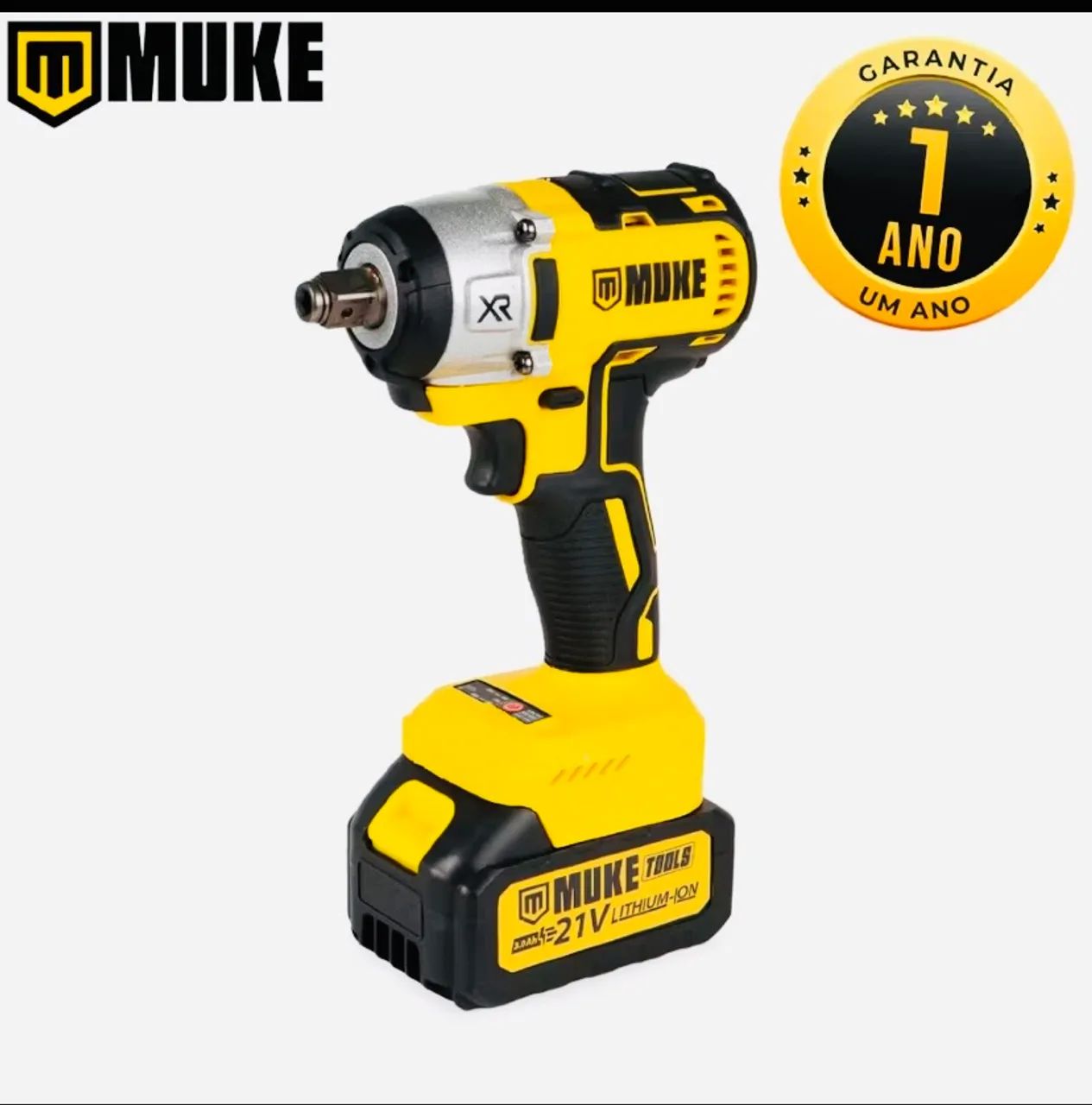 Chave inpacto MUKETOOLS 21V motor BRUSHLESS. - Foto 2