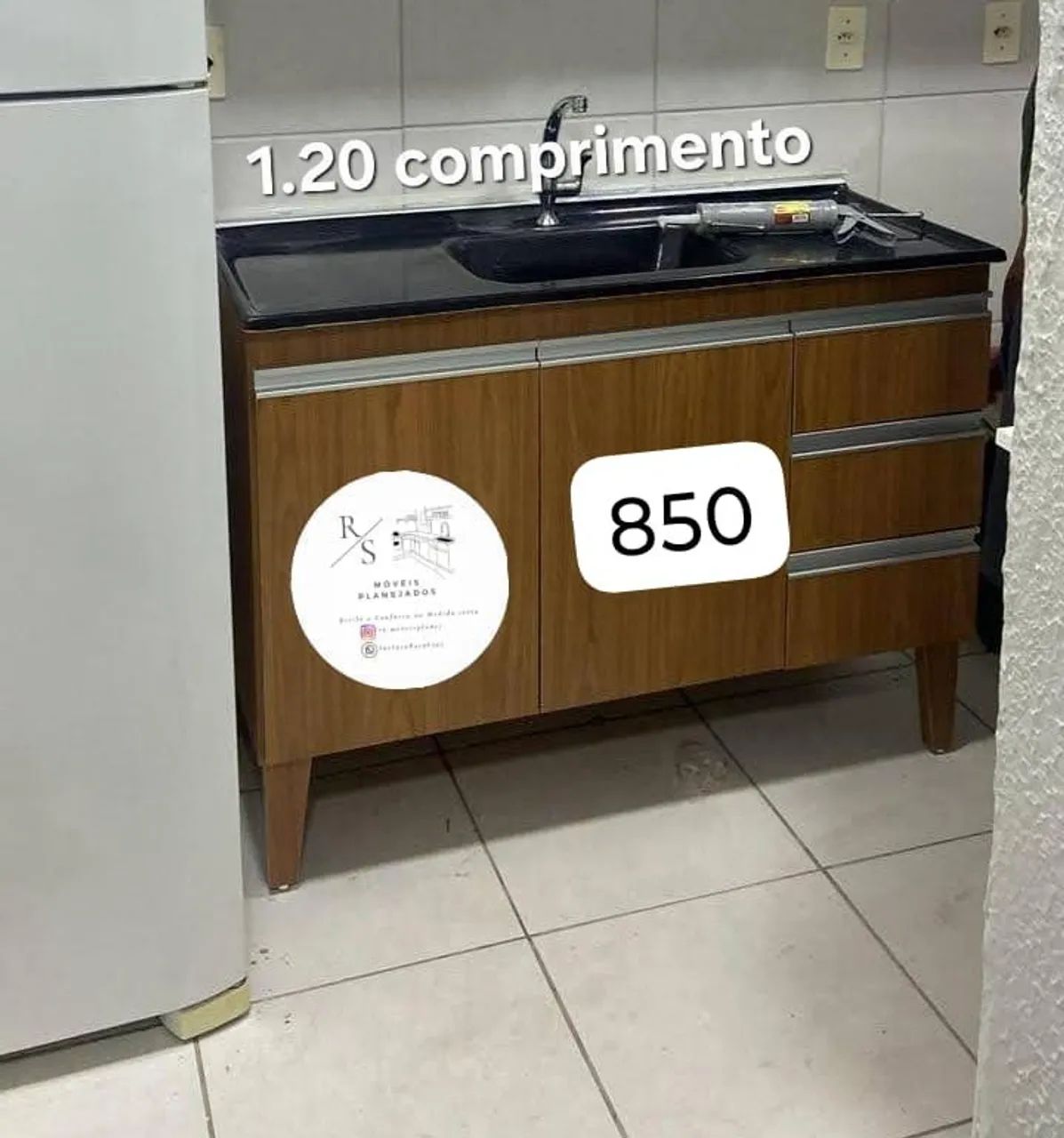 BALCÃO COM PIA  - Foto 6