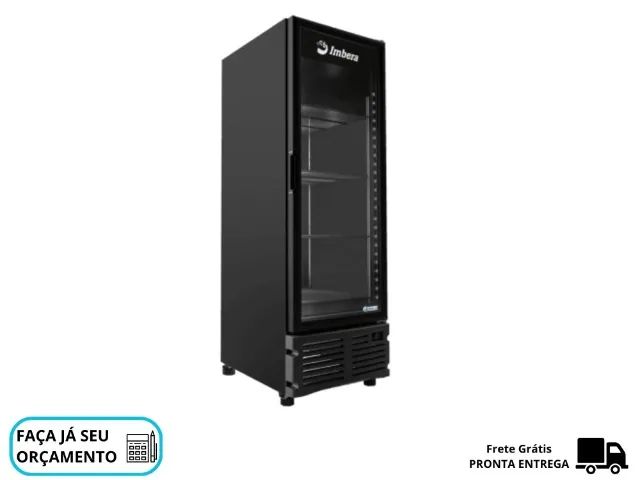 Freezer Vertical 560 Litros Porta de Vidro Imbera