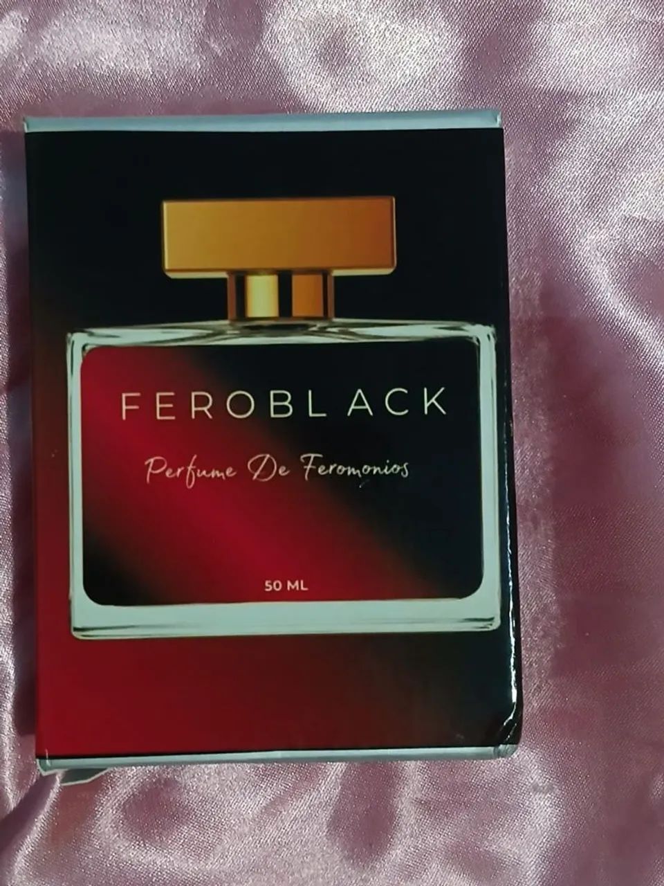 Perfume Masculino Feroblack Novo 50 ml