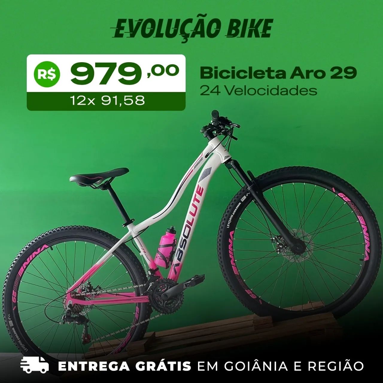 BICICLETA ABSOLUTE ARO 29 - FRETE GRÁTIS  - Foto 2