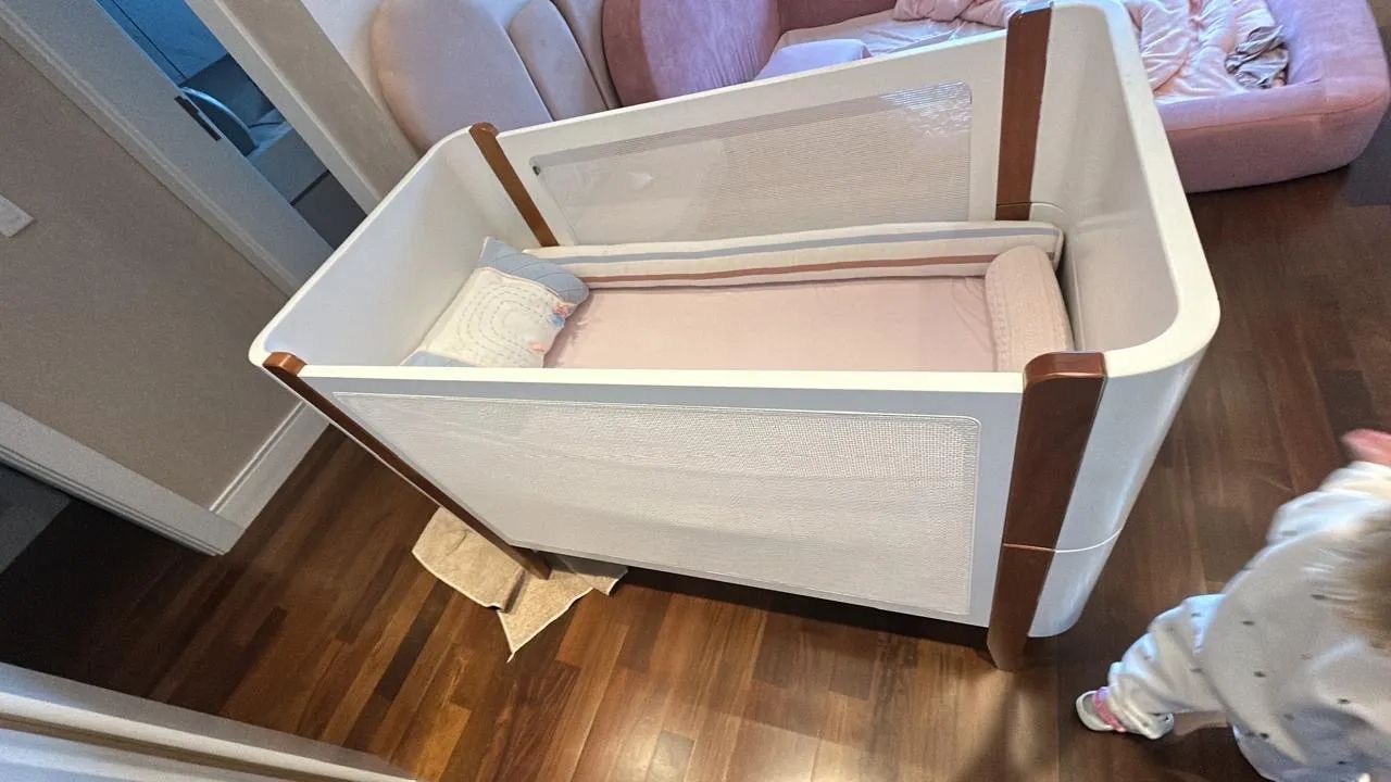 Berço 3 em 1 com colchão  - Foto 3