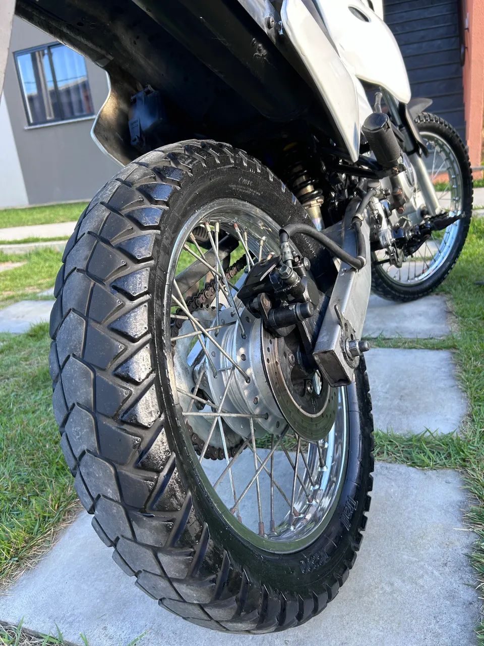 Moto Flyy 125 Vendo ou troco por algo de meu interesse  - Foto 4