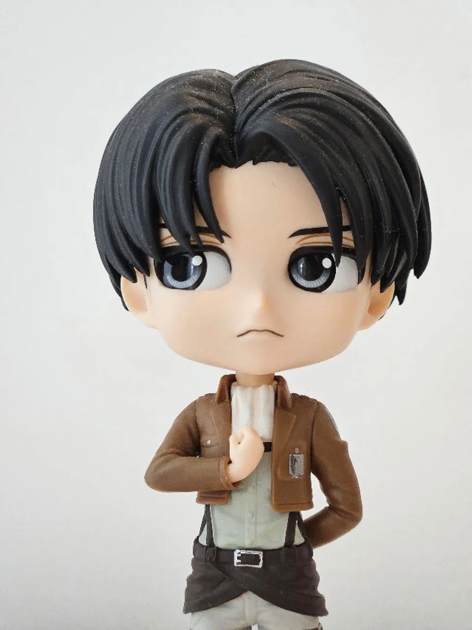 Estátua Banpresto Qposket Attack On Titan LEVI ACKERMAN - Foto 4