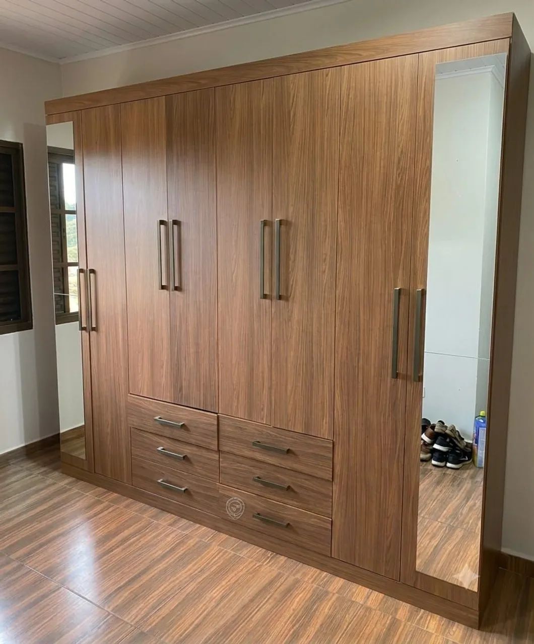 Guarda roupa casal master santos pouco usado