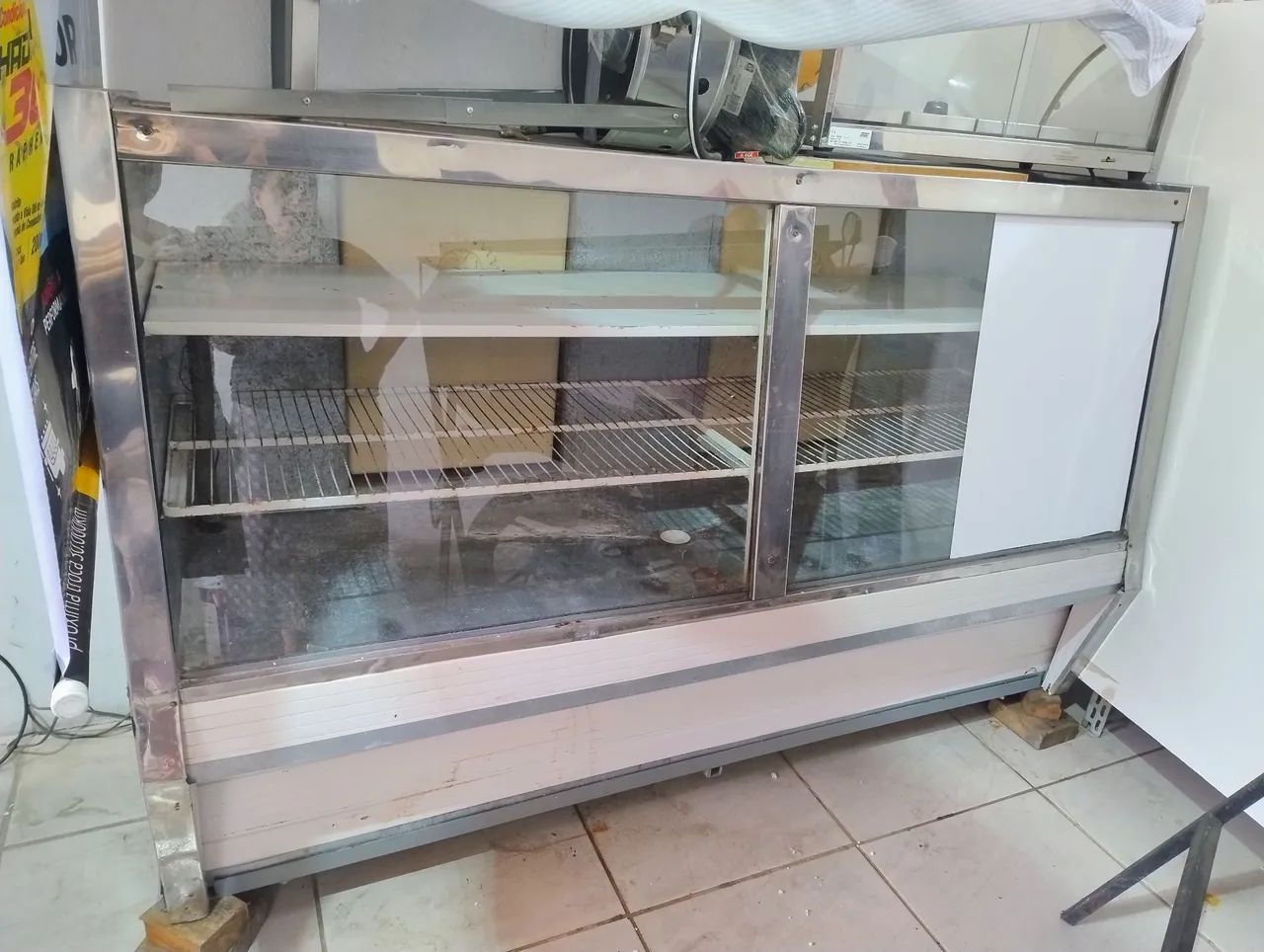 Freezer horizontal espositor