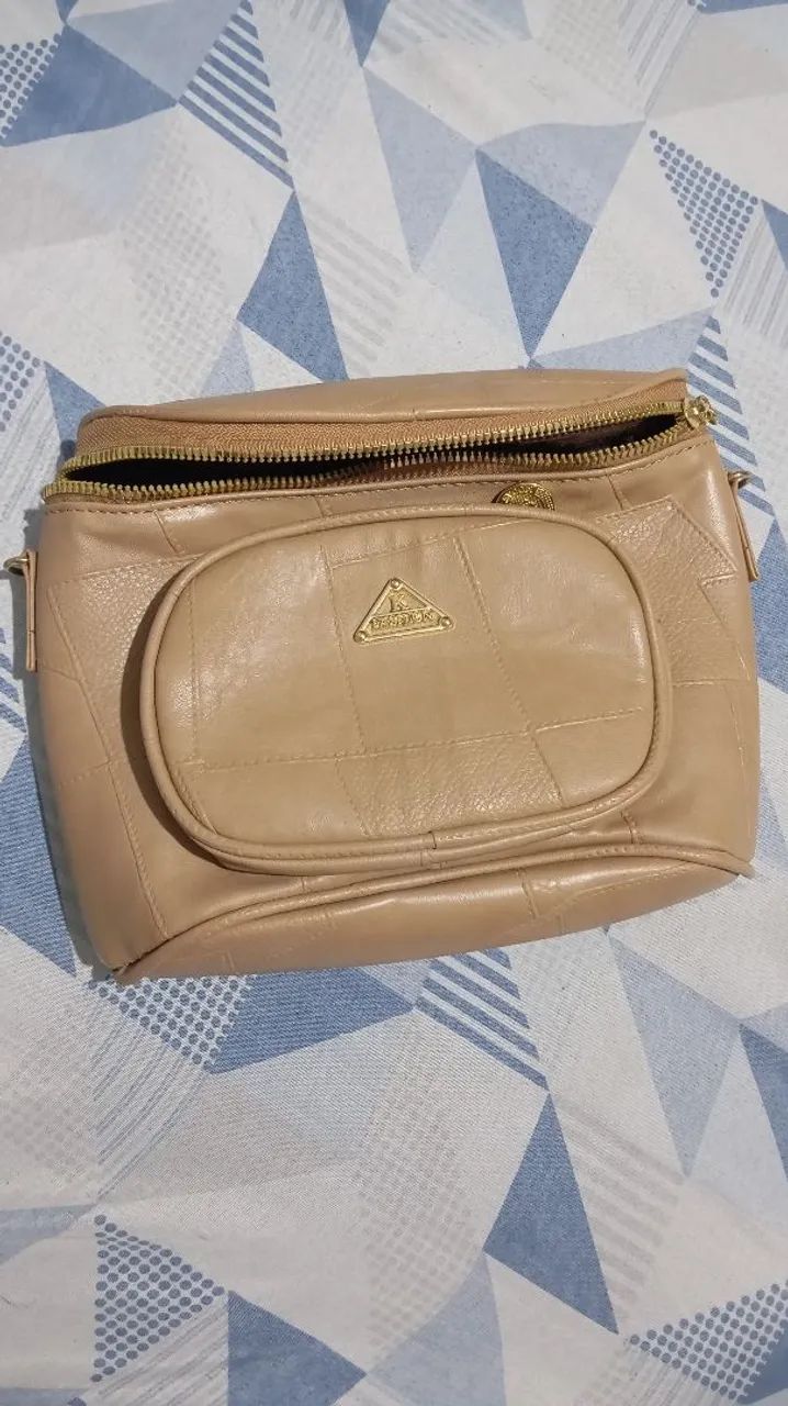 Bolsa feminina bege - Foto 3