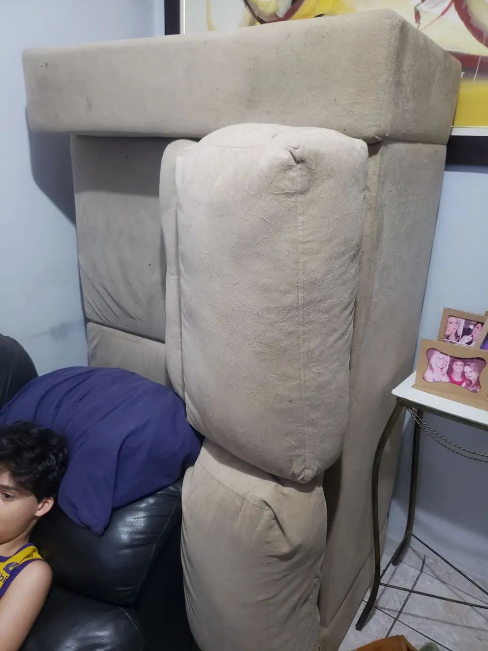 Sofá de 2 lugares retrátil 