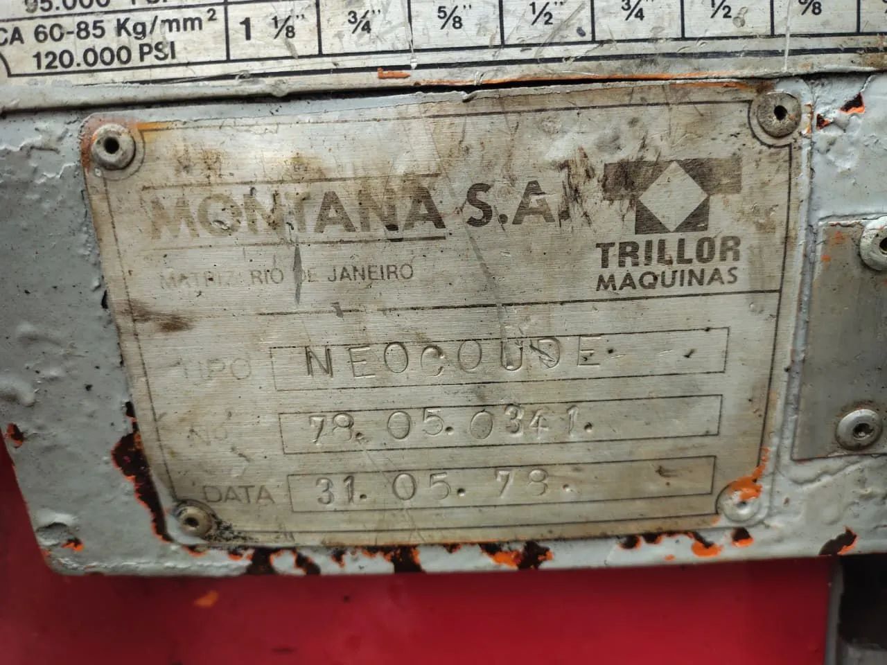 Máquina de dobrar ferro 2 polegadas Montana  - Foto 5