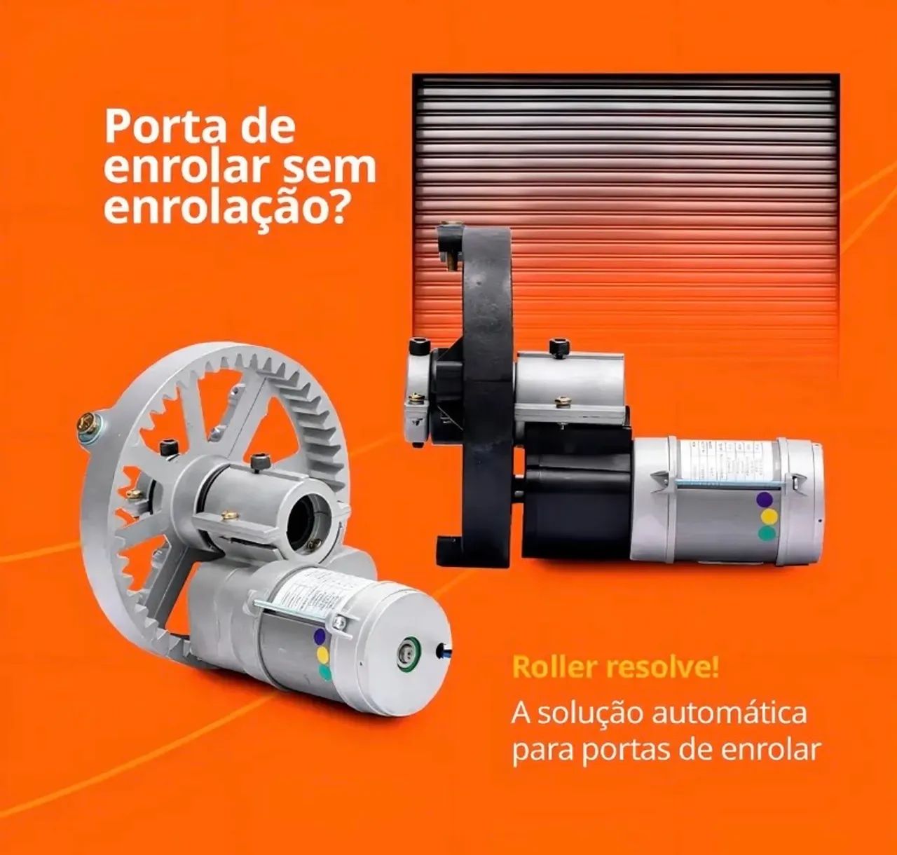 Motor pra porta de enrolar, automatize seu comércio  - Foto 4