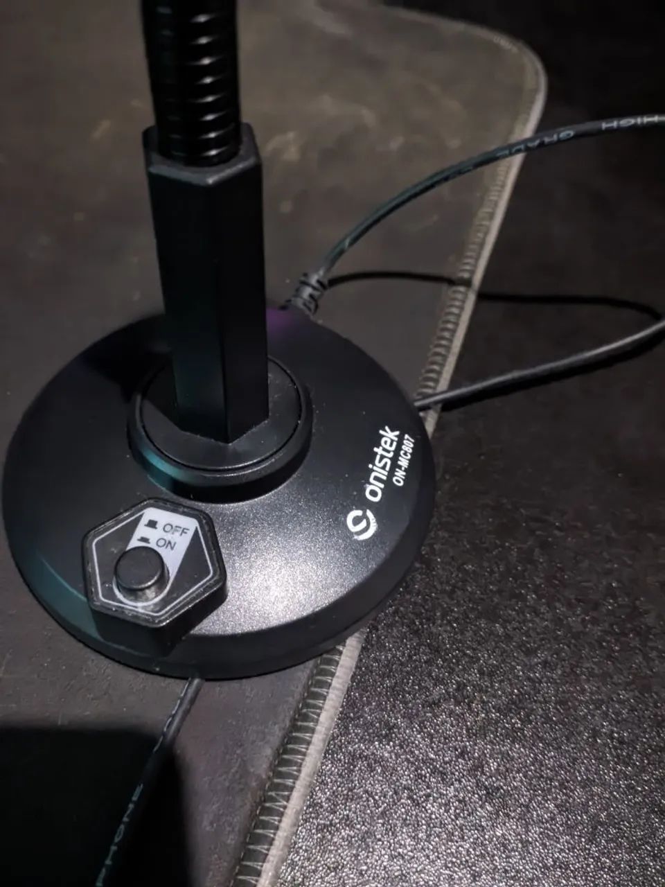 Microfone de mesa - Foto 2