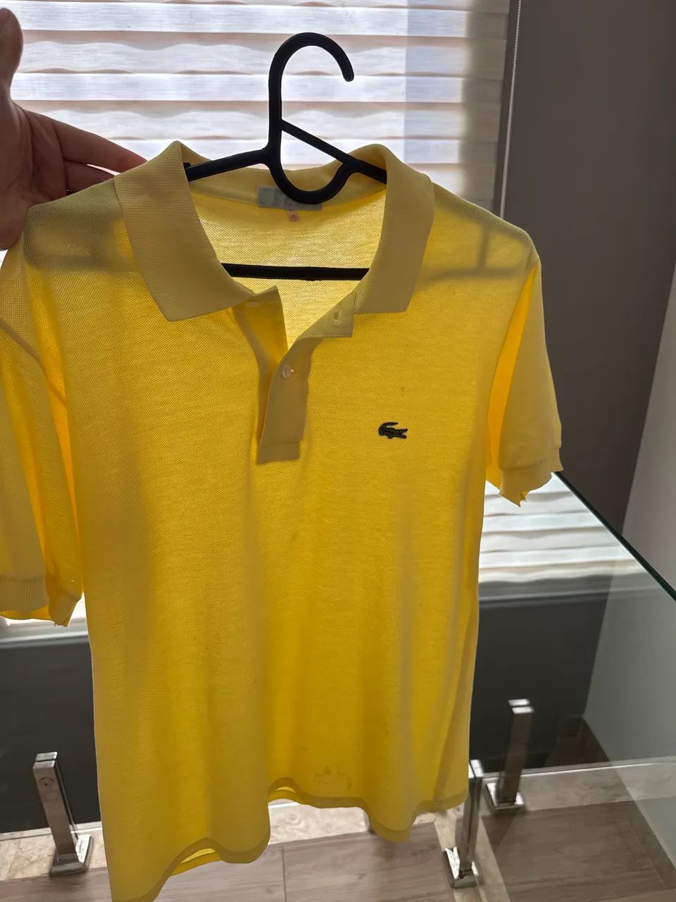 Camiseta Lacoste Amarela  - Foto 2