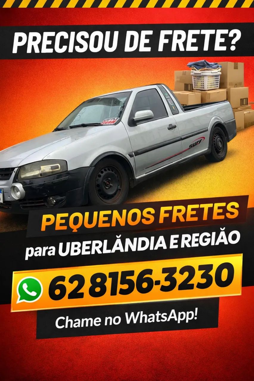 Pequenos fretes Uberlândia e região 