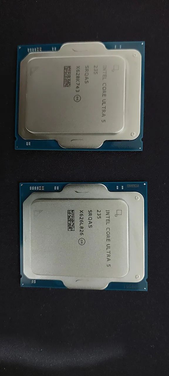 Dois processadores Intel core Ultra 5 235 - Foto 2