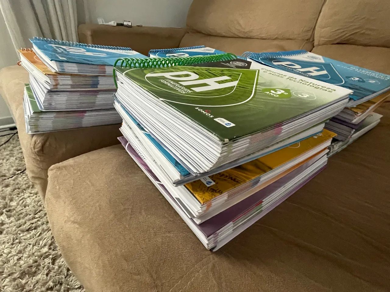 Livros terceiro ano ensino médio sistema de ensino PH 65580479440899122