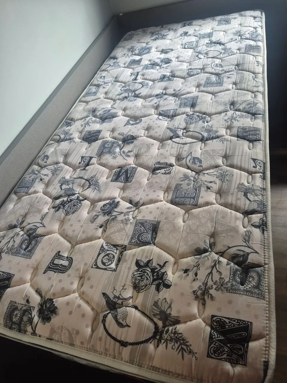 Cama solteiro colchão Ecoflex  - Foto 3