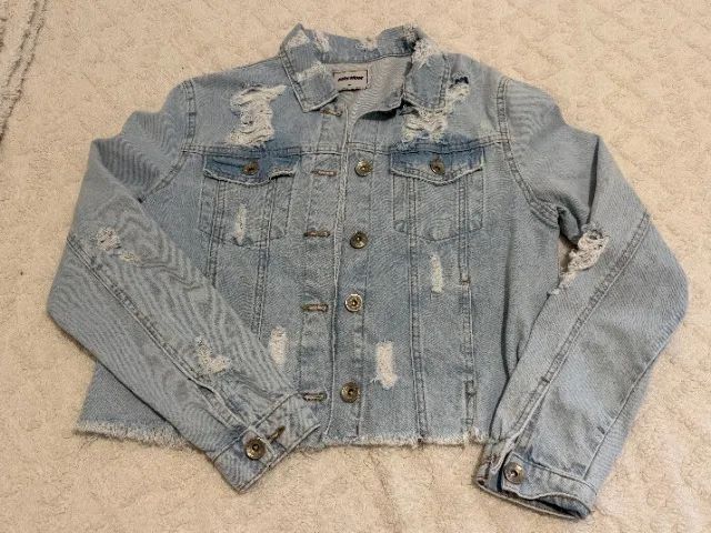 Jaqueta jeans tamanho M marca Boby Blues - Foto 4