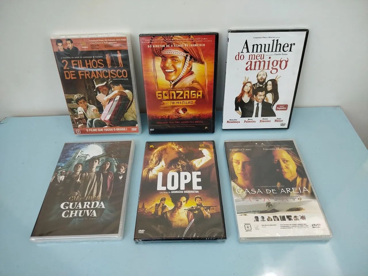 Dvds Filmes nacionais 