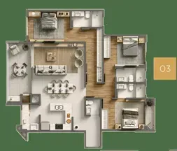 PLANTA 131m²