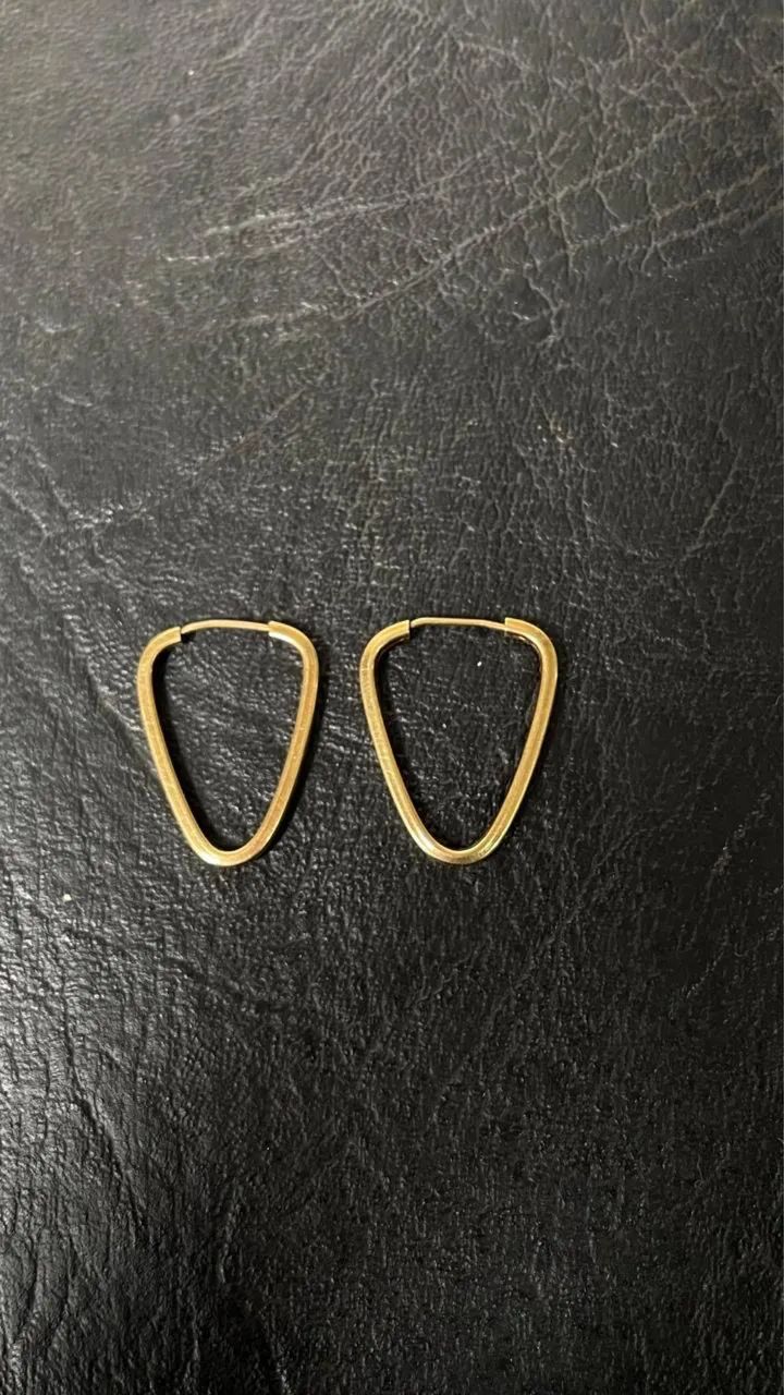 Argola em ouro 14k