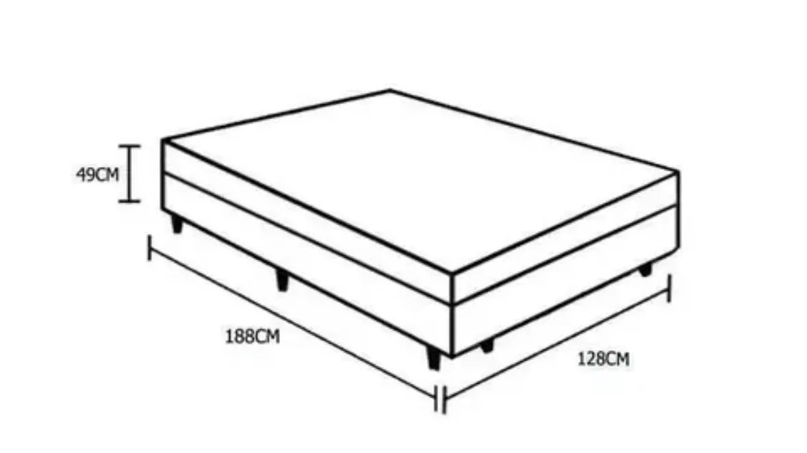 Cama viúva box - Foto 5