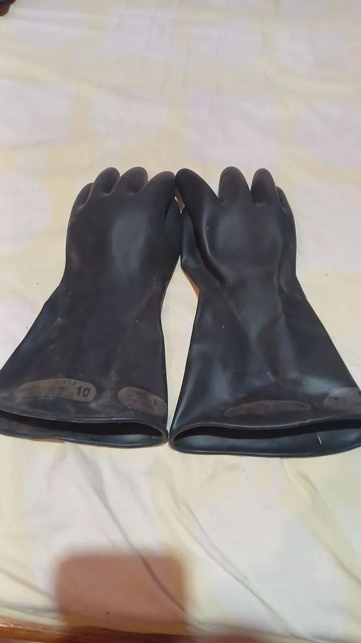  luvas isolantes p/eletricista 120,00  * 