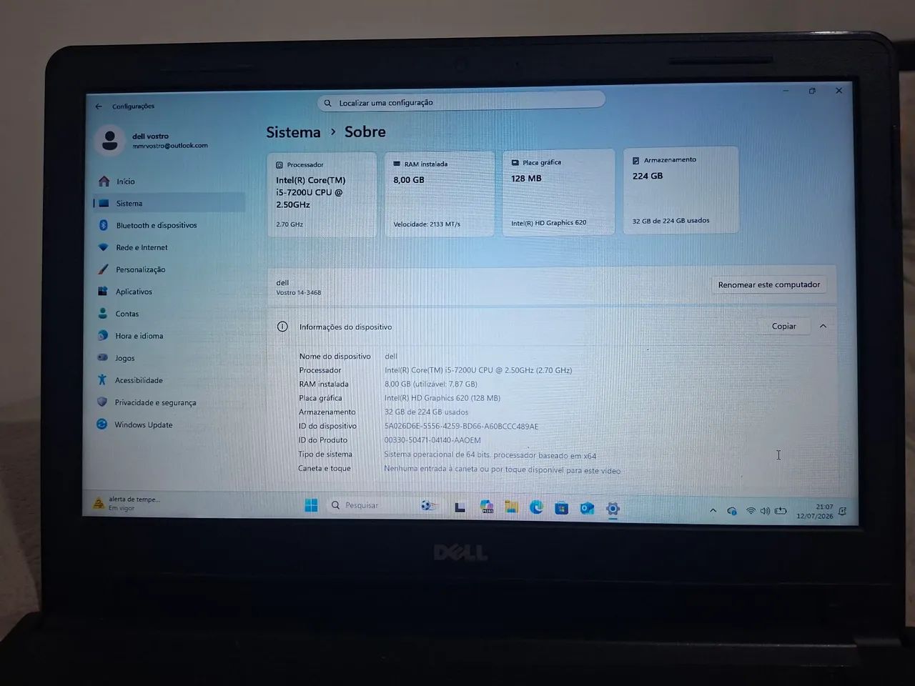 Notebook 4 und (Ltitude e Vostro) e desktop 2 und (Optiplex) - Dell core i5 - Foto 4