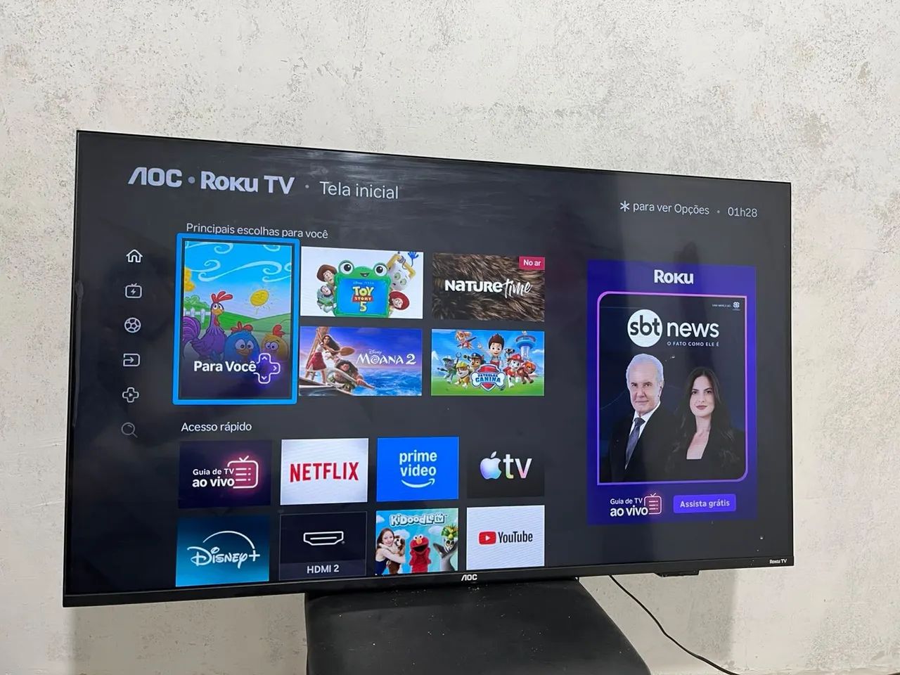 TV 43 AOC ROKU  SMART  - Foto 2