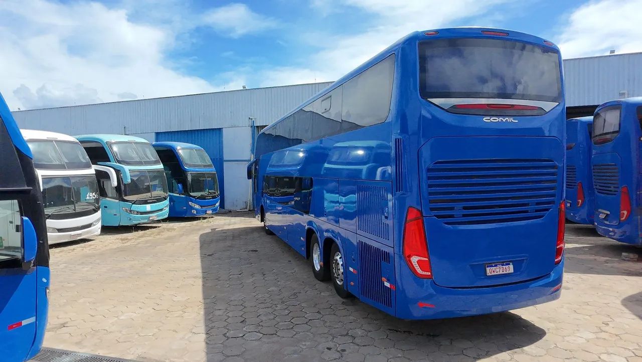 COMIL Scania DD 20 / 21 / COMIL DD Volvo 20 /21  TEMOS 73 ÔNIBUS A VENDA DE 19 A 21 - Foto 5