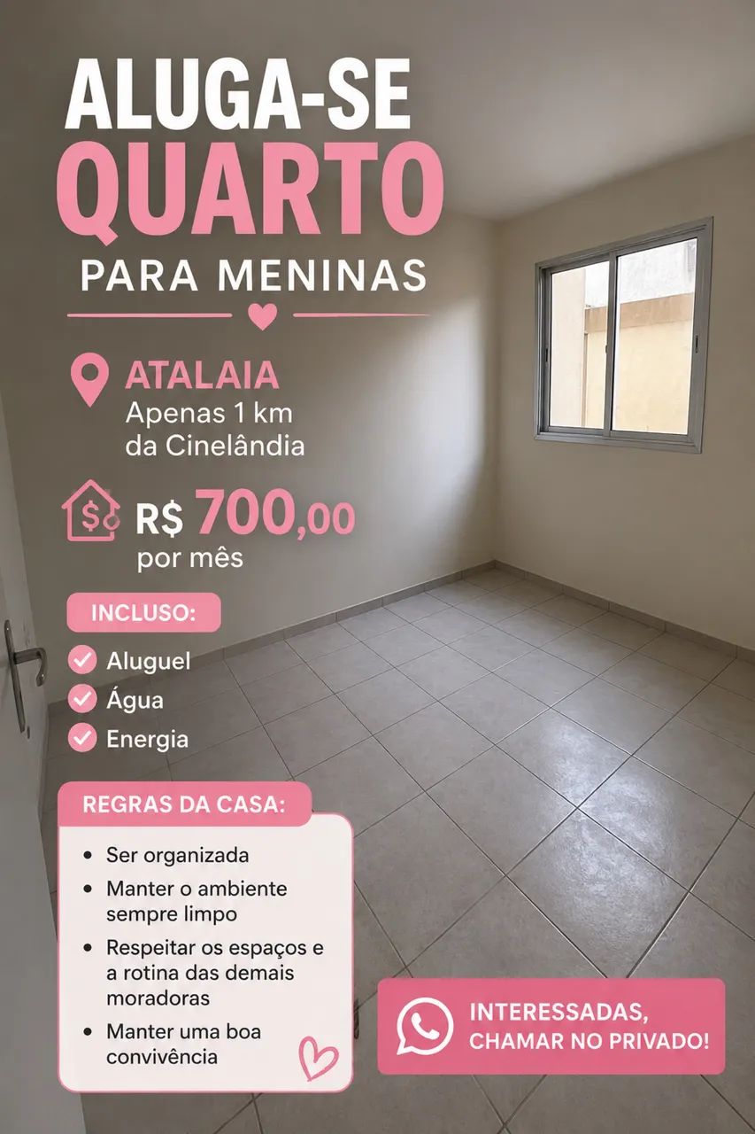 Quarto apenas para mulheres 