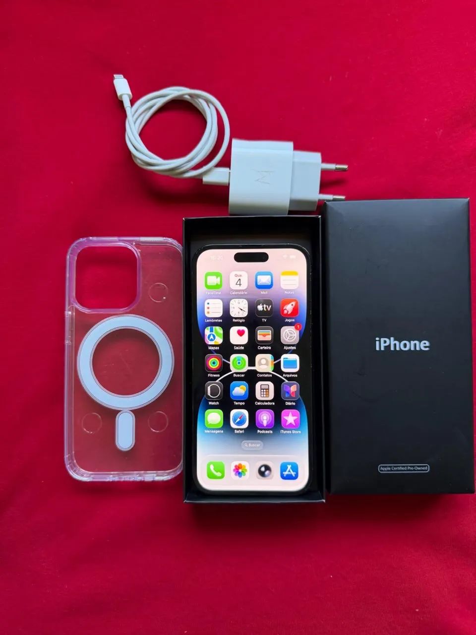 iPhone 14 Pro roxo  128 gigas  - Foto 2