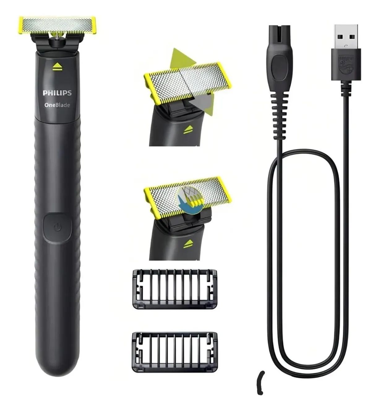 Barbeador Aparador Aparelho Maquina de Barbear Philips OneBlade - Foto 2