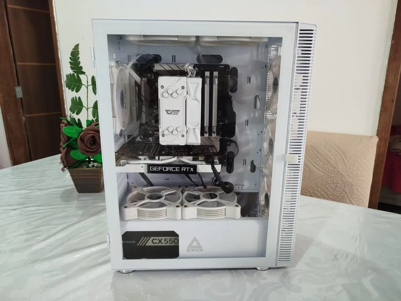 自作PC (メモリ無し) Ryzen5 3600 RTX2060 Pc Gamer Ryzen 5 3600, 32gb de RAM e RTX2060 - Peças de Hardware