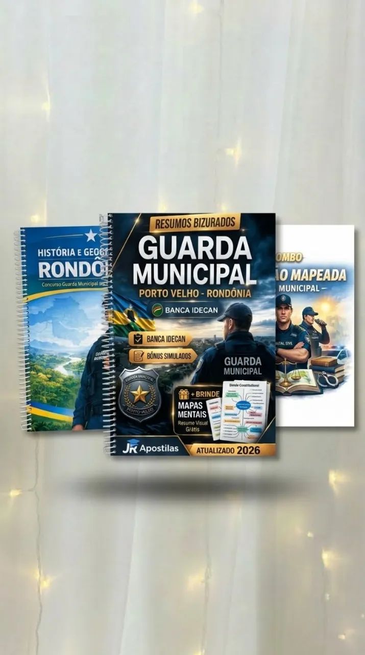 Apostila GUARDA MUNICIPAL - Concurso