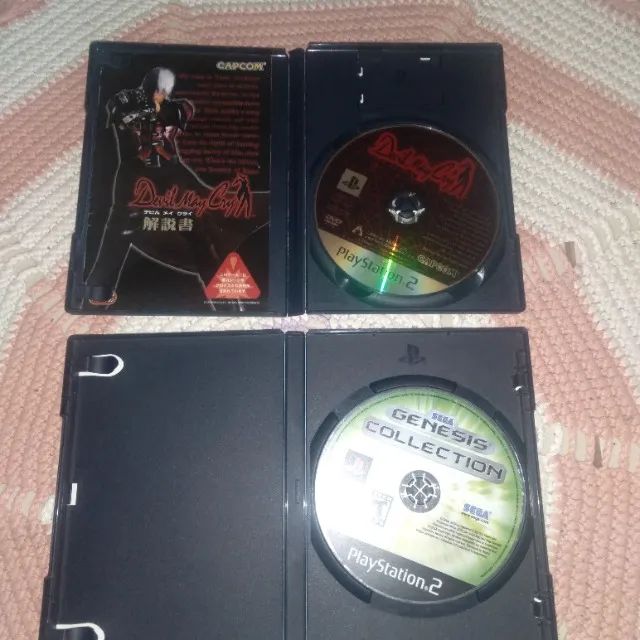 Jogos para ps2 originais playstation 2 ps2 devil may cry e sega