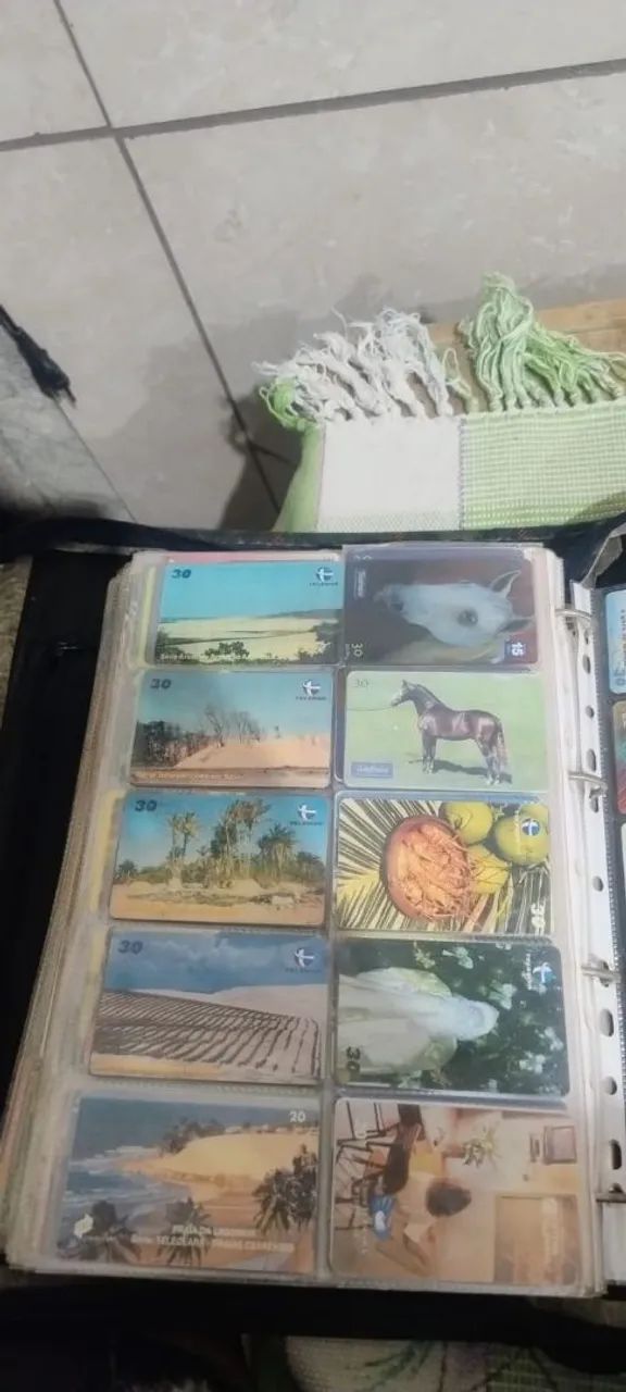 Cartão telefone antigos  - Foto 5