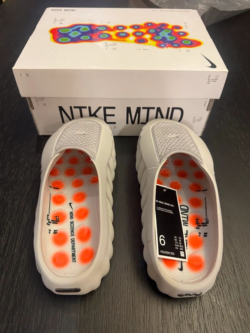 Nike Mind 001 Slide Light Smoke Grey - Foto 5