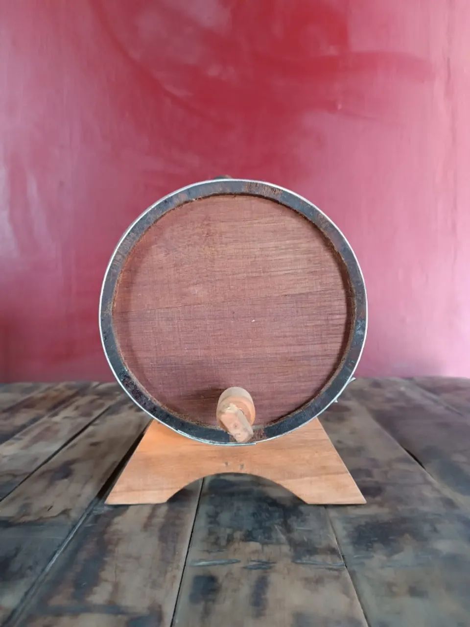  Barril Para Cachaça de Madeira Jequitibá Rosa 5 Litros (Já Curtido) - Foto 2